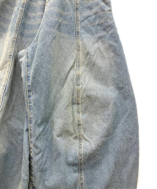 JIMWAG（ジムワッグ）JIMWAG (ジムワッグ) デニムオーバーオール インディゴ サイズ:S 未使用品の古着・服飾アイテム