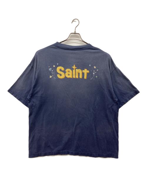 SAINT MICHAEL（セントマイケル）SAINT MICHAEL (セントマイケル) DISNEY (ディズニー) SS T-SHIRT TINKER BELL ネイビー サイズ:XLの古着・服飾アイテム
