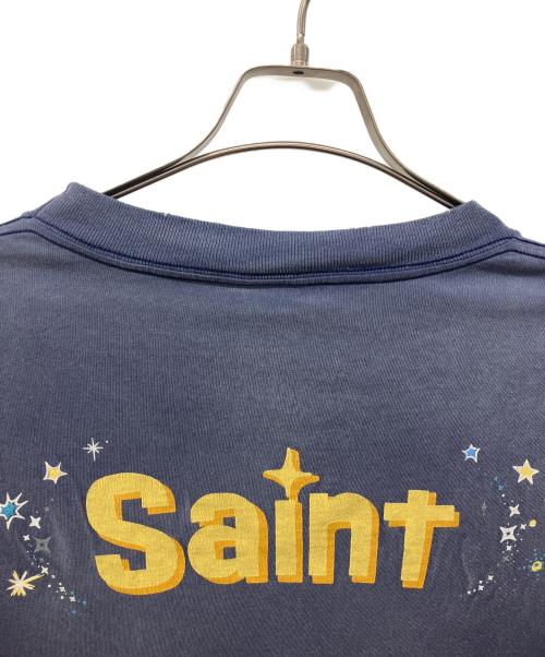 SAINT MICHAEL（セントマイケル）SAINT MICHAEL (セントマイケル) DISNEY (ディズニー) SS T-SHIRT TINKER BELL ネイビー サイズ:XLの古着・服飾アイテム