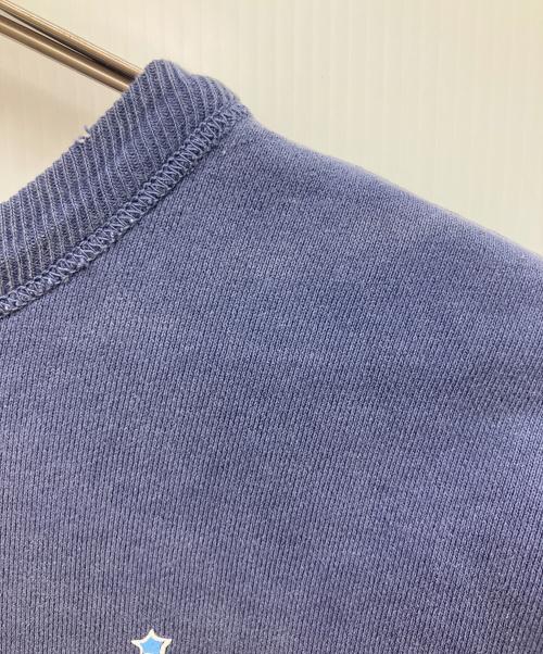 SAINT MICHAEL（セントマイケル）SAINT MICHAEL (セントマイケル) DISNEY (ディズニー) CREW NECK SWEAT TINKER BELL ネイビー サイズ:XLの古着・服飾アイテム