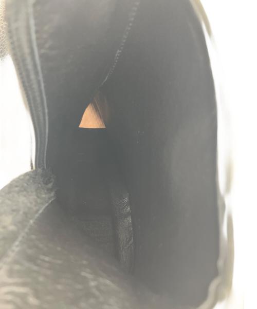 MAISON EUREKA（メゾンエウレカ）MAISON EUREKA (メゾンエウレカ) スクエアトゥーショートブーツ ブラック サイズ:37の古着・服飾アイテム