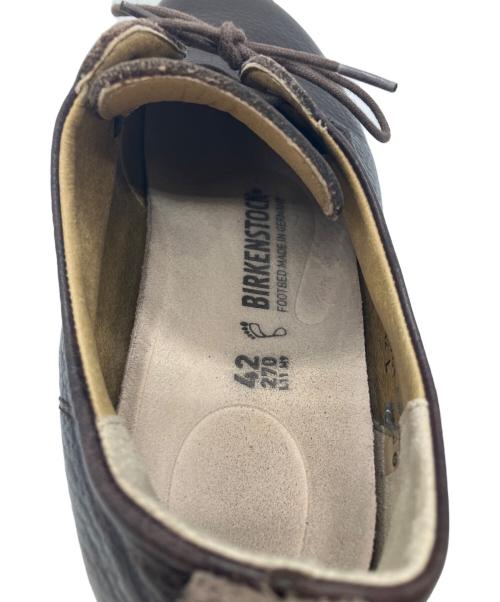 BIRKENSTOCK（ビルケンシュトック）BIRKENSTOCK (ビルケンシュトック) ポストマンシューズ　クレイヴァー ブラウン サイズ:42の古着・服飾アイテム