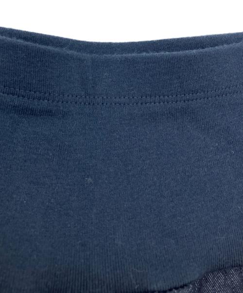 BEARDSLEY（ビアズリー）BEARDSLEY (ビアズリー) マルチウエストリブパンツ　ワイドパンツ ネイビー サイズ:1の古着・服飾アイテム