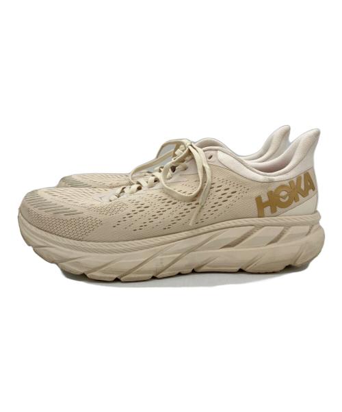 HOKAONEONE（ホカオネオネ）HOKAONEONE (ホカオネオネ) ローカットスニーカー アイボリー サイズ:28の古着・服飾アイテム