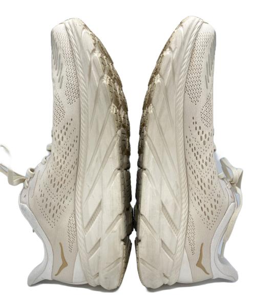 HOKAONEONE（ホカオネオネ）HOKAONEONE (ホカオネオネ) ローカットスニーカー アイボリー サイズ:28の古着・服飾アイテム