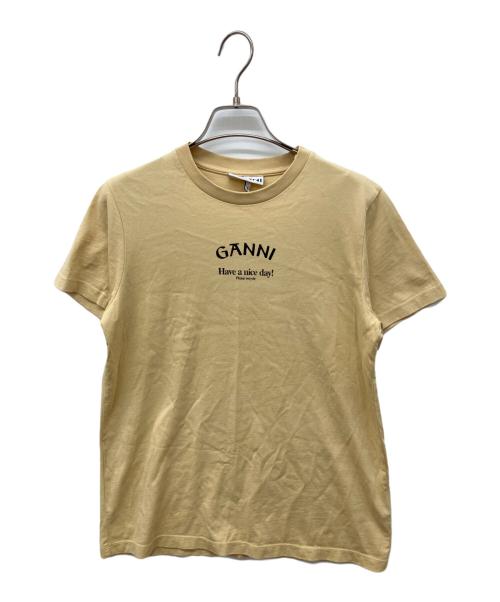 GANNI（ガニー）Ganni (ガニー) 半袖カットソー イエロー サイズ:XXSの古着・服飾アイテム