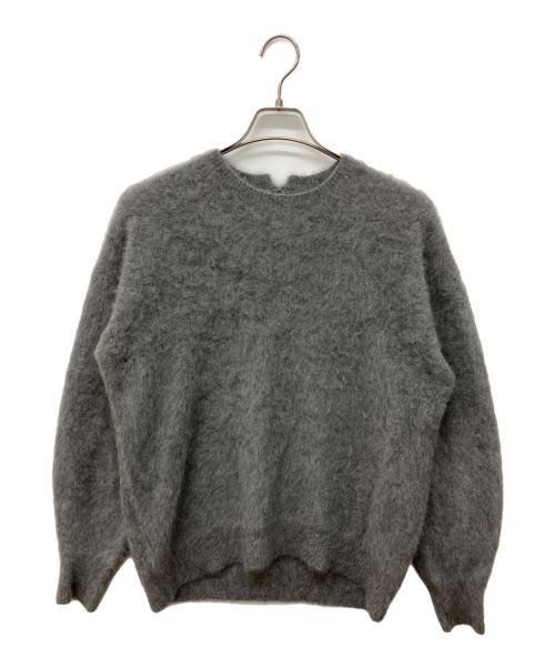 COCUCA（コキュカ）COCUCA (コキュカ) フォックスカシミヤニットプルオーバー グレー サイズ:不明の古着・服飾アイテム