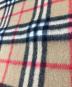Burberry's (バーバリーズ) ノヴァチェックカシミヤマフラー ベージュ：6000円