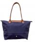 LONGCHAMP (ロンシャン) ル・プリアージュ/LE PLIAGE トートバッグS ネイビー：6000円