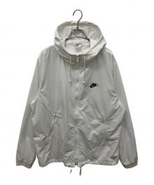 NIKE（ナイキ）の古着「フルジップ ウーブン ジャケット」｜ホワイト