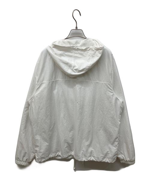 NIKE（ナイキ）NIKE (ナイキ) フルジップ ウーブン ジャケット ホワイト サイズ:2XLの古着・服飾アイテム