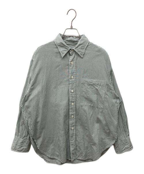 Spick and Span（スピック＆スパン）Spick and Span (スピック＆スパン) オックスルーズシャツ グリーン サイズ:FREEの古着・服飾アイテム