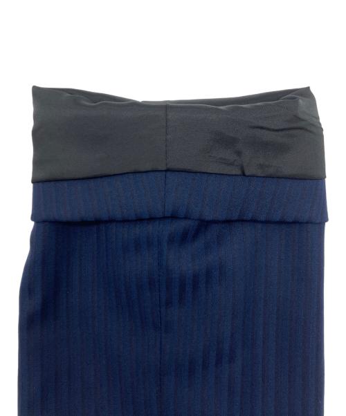 renoma（レノマ）renoma (レノマ) ストライプセットアップスーツ ネイビー サイズ:A4の古着・服飾アイテム