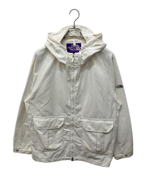 THE NORTHFACE PURPLELABEL（ザ・ノースフェイス パープルレーベル）THE NORTHFACE PURPLELABEL (ザ・ノースフェイス パープルレーベル) Mountain Wind Parka ホワイト サイズ:Mの古着・服飾アイテム