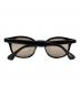 KANEKO OPTICAL (金子眼鏡) UNITED ARROWS (ユナイテッドアローズ) 別注サングラス ブラック：11000円