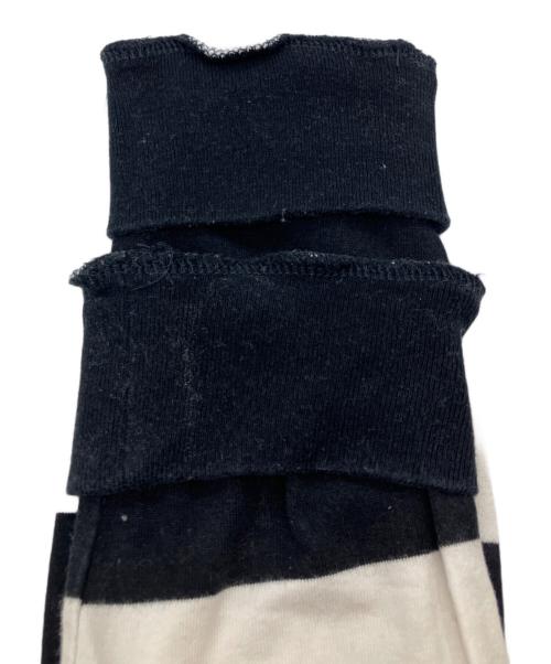 Schott（ショット）Schott (ショット) ボーダーカットソー ブラック サイズ:Lの古着・服飾アイテム