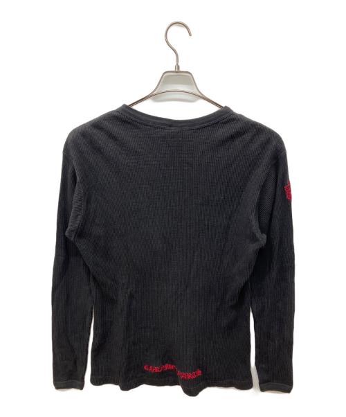 CHROME HEARTS（クロムハーツ）CHROME HEARTS (クロムハーツ) OLD Dagger Thermal L/S Tee　ロングスリーブTシャツ ブラック サイズ:Ｓの古着・服飾アイテム