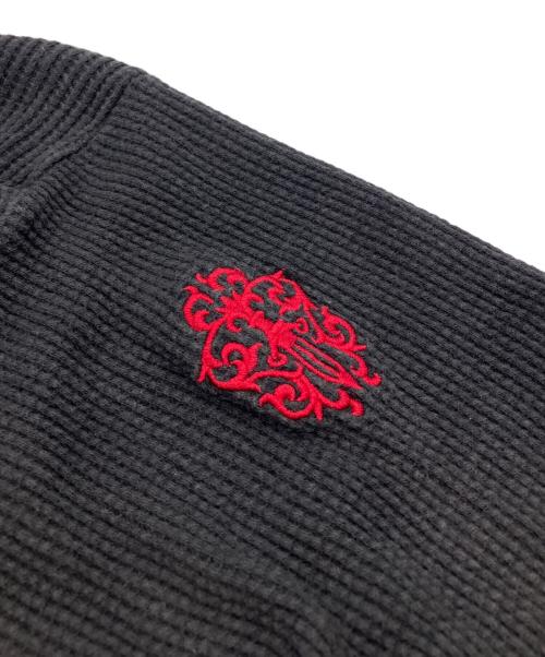 CHROME HEARTS（クロムハーツ）CHROME HEARTS (クロムハーツ) OLD Dagger Thermal L/S Tee　ロングスリーブTシャツ ブラック サイズ:Ｓの古着・服飾アイテム