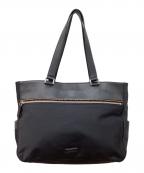 PAUL SMITHポールスミス）の古着「ジップシグネチャートートバッグ」｜ブラック