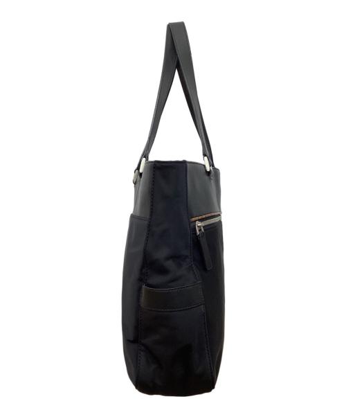PAUL SMITH（ポールスミス）PAUL SMITH (ポールスミス) ジップシグネチャートートバッグ ブラックの古着・服飾アイテム