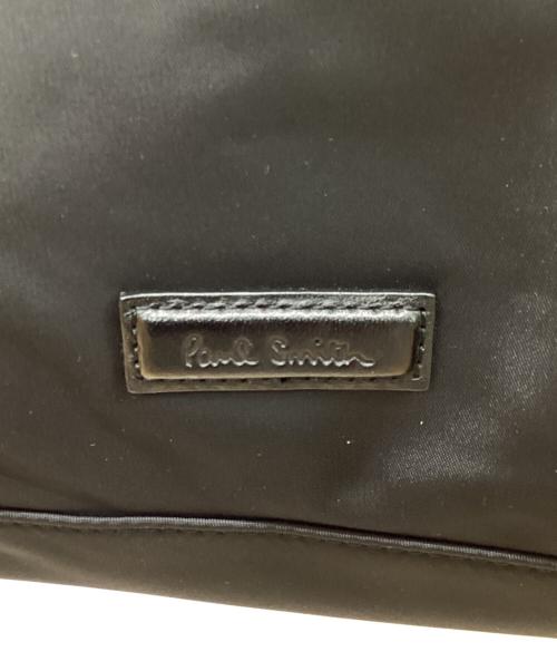 PAUL SMITH（ポールスミス）PAUL SMITH (ポールスミス) ジップシグネチャートートバッグ ブラックの古着・服飾アイテム