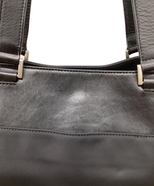PAUL SMITH（ポールスミス）PAUL SMITH (ポールスミス) ジップシグネチャートートバッグ ブラックの古着・服飾アイテム