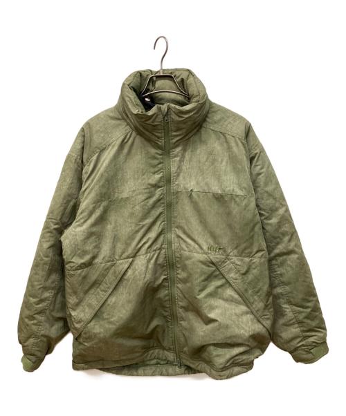 HUF（ハフ）HUF (ハフ) STANDARD PUFFER JACKET III グリーン サイズ:Mの古着・服飾アイテム