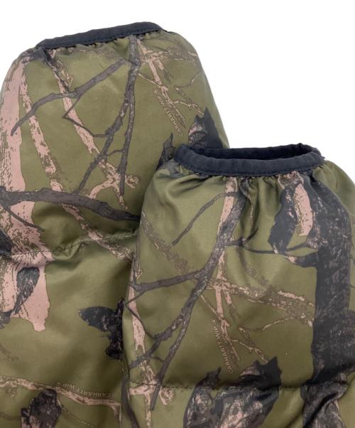 CarHartt（カーハート）CarHartt (カーハート) リアルツリーハーフジップダウンジャケット カーキ サイズ:Mの古着・服飾アイテム
