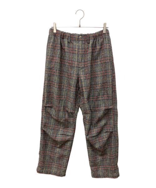 X-LARGE（エクストララージ）X-LARGE (エクストララージ) ウールチェックパンツ グレー サイズ:Mの古着・服飾アイテム