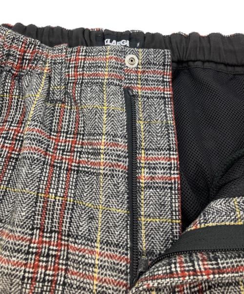 X-LARGE（エクストララージ）X-LARGE (エクストララージ) ウールチェックパンツ グレー サイズ:Mの古着・服飾アイテム