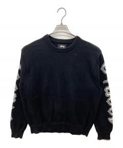 中古・古着通販】stussy (ステューシー) Swirl Applique Crew Sweat