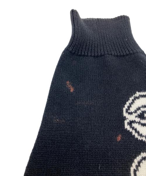stussy（ステューシー）stussy (ステューシー) Sleeve Logo Sweater ブラック サイズ:Ｌの古着・服飾アイテム