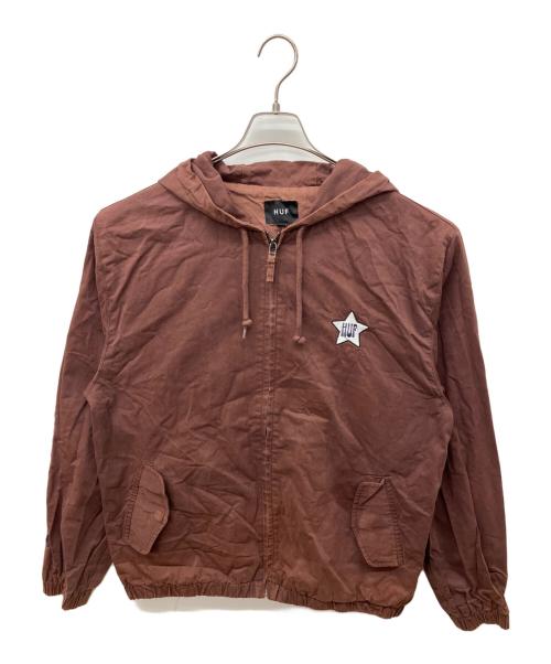 HUF（ハフ）HUF (ハフ) H STARDUST JACKET レッド サイズ:Mの古着・服飾アイテム