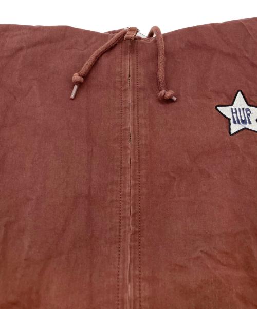 HUF（ハフ）HUF (ハフ) H STARDUST JACKET レッド サイズ:Mの古着・服飾アイテム