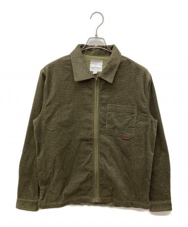 中古・古着通販】GRAMICCI (グラミチ) GRID CORD ZIP SHIRT カーキ