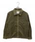 GRAMICCI（グラミチ）の古着「GRID CORD ZIP SHIRT」｜カーキ
