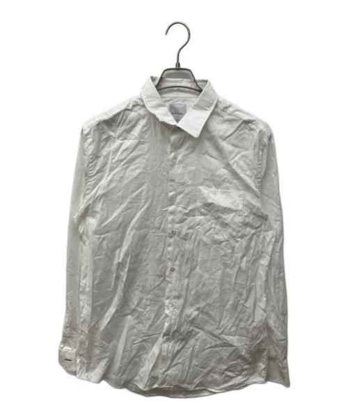 PAUL SMITH（ポールスミス）Paul Smith (ポールスミス) フラワージャカードシャツ ホワイト サイズ:Ｌの古着・服飾アイテム