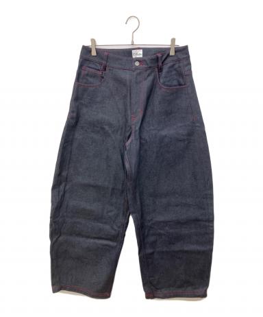 Rigid Curve Denim | Deaile Mサイズ 中古・古着通販】Deaile (ディアイル) Rigid Baggy Denim インディゴ