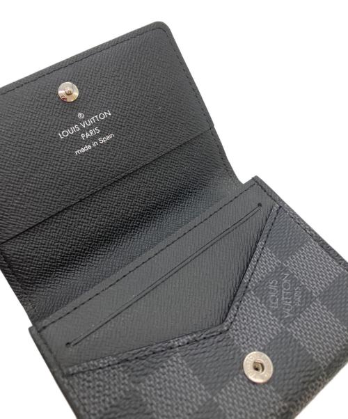 LOUIS VUITTON（ルイ ヴィトン）LOUIS VUITTON (ルイ ヴィトン) カードケース ブラックの古着・服飾アイテム