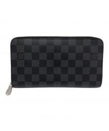 LOUIS VUITTON（ルイ ヴィトン）の古着「長財布 ジッピー オーガナイザー」｜ブラック