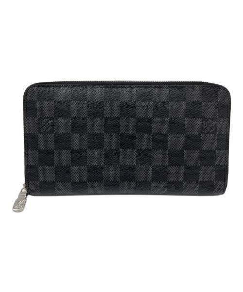 LOUIS VUITTON（ルイ ヴィトン）LOUIS VUITTON (ルイ ヴィトン) 長財布 ジッピー オーガナイザー ブラックの古着・服飾アイテム