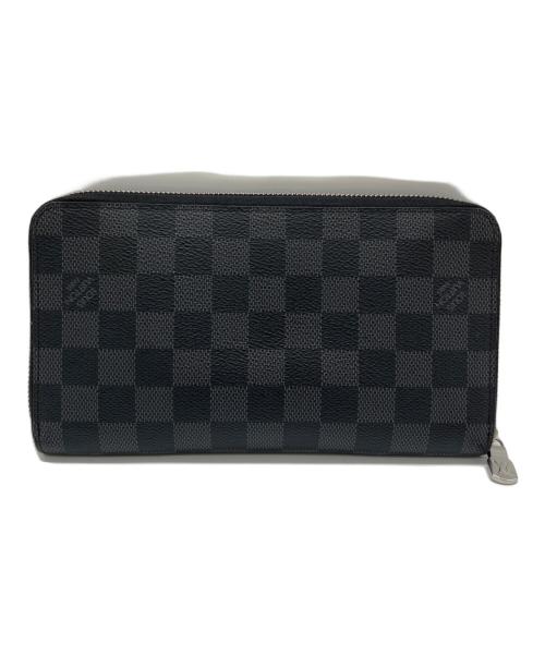 LOUIS VUITTON（ルイ ヴィトン）LOUIS VUITTON (ルイ ヴィトン) 長財布 ジッピー オーガナイザー ブラックの古着・服飾アイテム