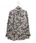 marimekko（マリメッコ）の古着「シルク総柄シャツ」｜ブラック