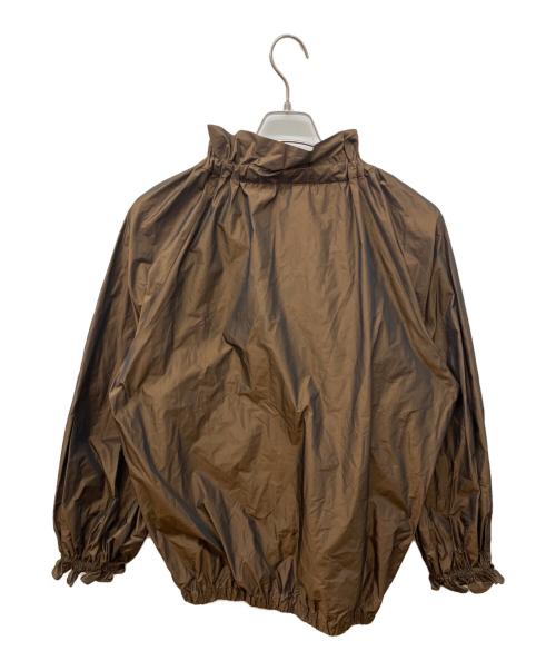JOURNAL STANDARD（ジャーナルスタンダード）JOURNAL STANDARD (ジャーナルスタンダード) メモリータフタ リボンブラウス ブラウン サイズ:FREEの古着・服飾アイテム