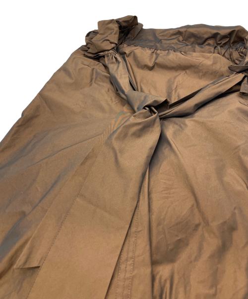 JOURNAL STANDARD（ジャーナルスタンダード）JOURNAL STANDARD (ジャーナルスタンダード) メモリータフタ リボンブラウス ブラウン サイズ:FREEの古着・服飾アイテム