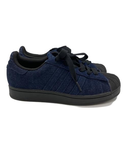 adidas（アディダス）adidas (アディダス) Superstar II（スーパースター） インディゴ サイズ:26の古着・服飾アイテム