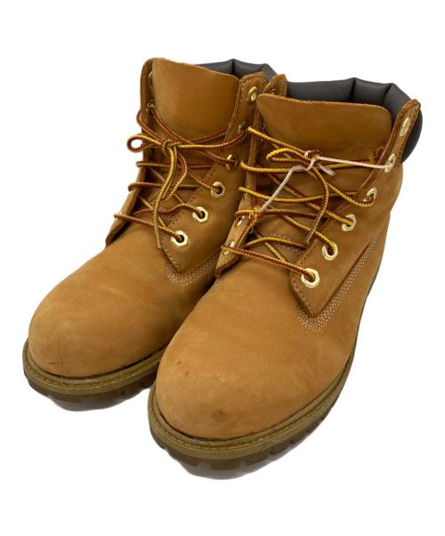 Timberland（ティンバーランド）Timberland (ティンバーランド) 6ホールブーツ ベージュ サイズ:23.5の古着・服飾アイテム