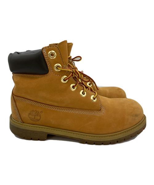 Timberland（ティンバーランド）Timberland (ティンバーランド) 6ホールブーツ ベージュ サイズ:23.5の古着・服飾アイテム