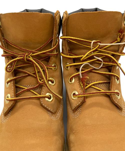 Timberland（ティンバーランド）Timberland (ティンバーランド) 6ホールブーツ ベージュ サイズ:23.5の古着・服飾アイテム
