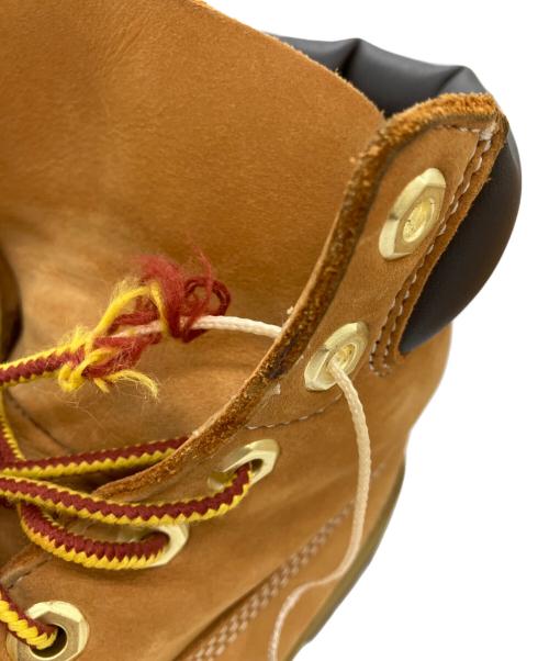 Timberland（ティンバーランド）Timberland (ティンバーランド) 6ホールブーツ ベージュ サイズ:23.5の古着・服飾アイテム